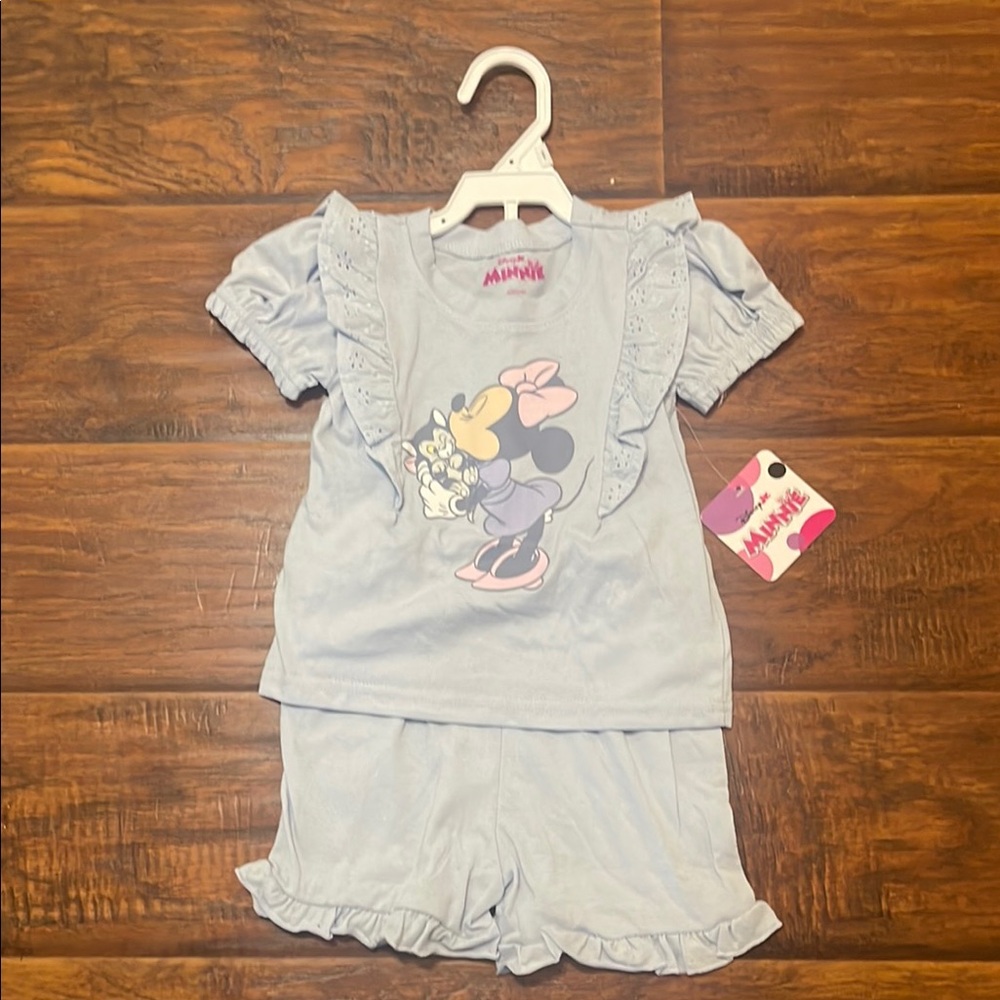Minnie Mouse Blue Kids Pajamas
